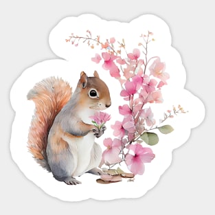 Squirrel Sticker